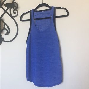 Lululemon Cobalt Blue Racerback Tank Sz M